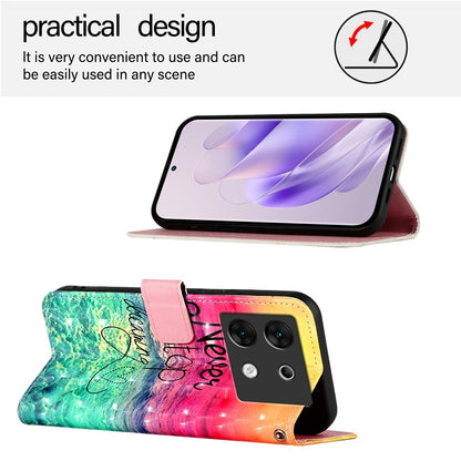 Infinix Zero 30 5G Leather Flip Phone Case with 3D Painted Design, Card Holder, Wallet & Stand Function - Durable Protection & Easy Access