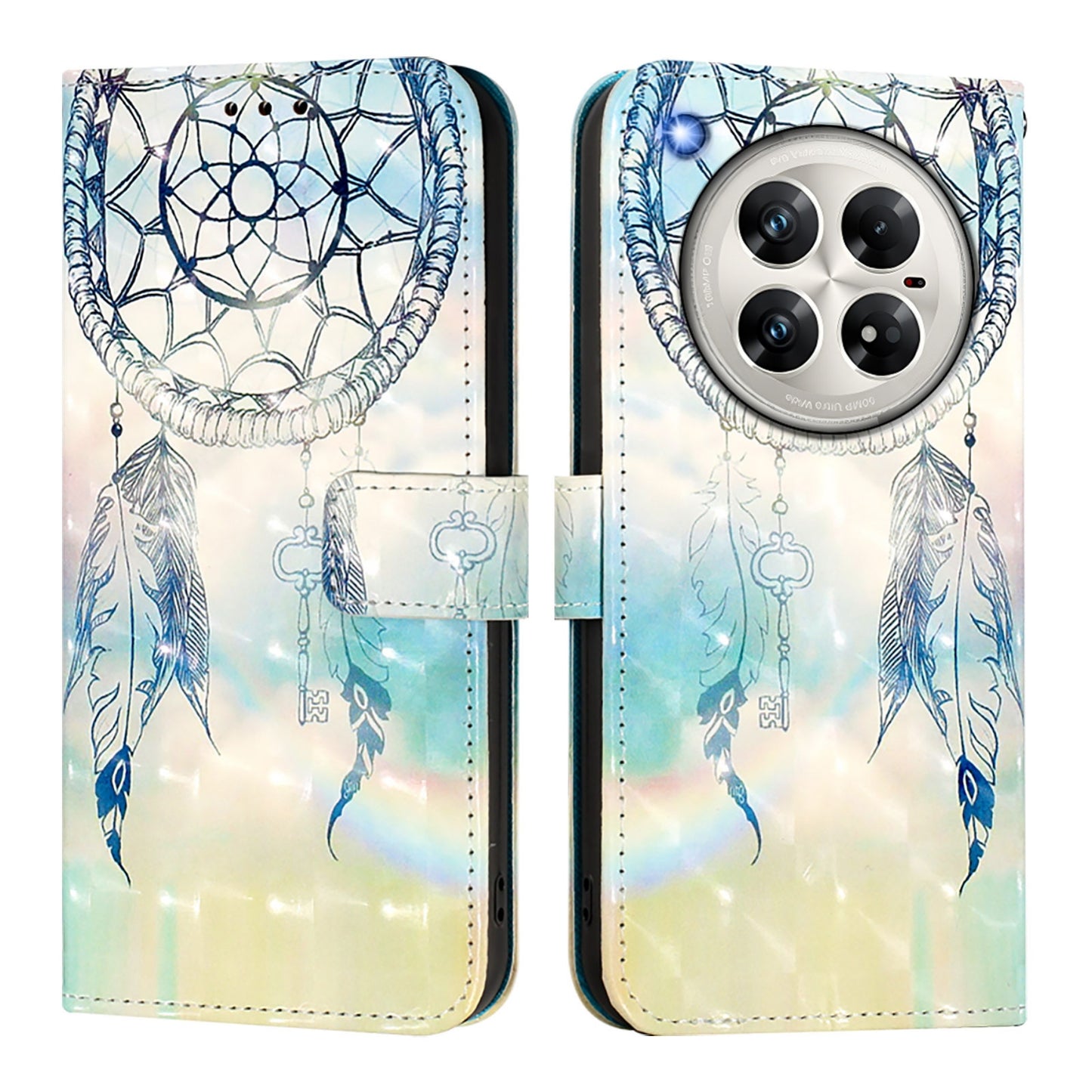 Infinix Zero 40 4G/5G Leather Flip Phone Case with 3D Painted Design, Card Holder, Wallet & Stand Function - Durable Protection & Easy Access