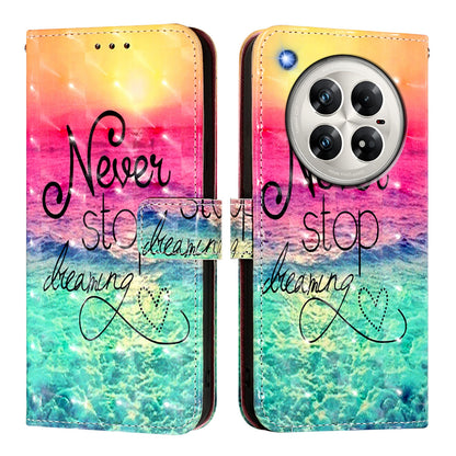 Infinix Zero 40 4G/5G Leather Flip Phone Case with 3D Painted Design, Card Holder, Wallet & Stand Function - Durable Protection & Easy Access