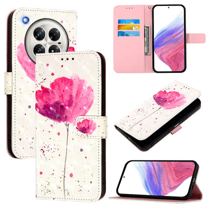 Infinix Zero 40 4G/5G Leather Flip Phone Case with 3D Painted Design, Card Holder, Wallet & Stand Function - Durable Protection & Easy Access
