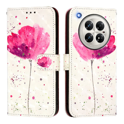 Infinix Zero 40 4G/5G Leather Flip Phone Case with 3D Painted Design, Card Holder, Wallet & Stand Function - Durable Protection & Easy Access