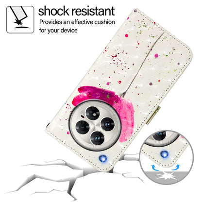 Infinix Zero 40 4G/5G Leather Flip Phone Case with 3D Painted Design, Card Holder, Wallet & Stand Function - Durable Protection & Easy Access