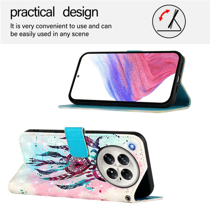 Infinix Zero 40 4G/5G Leather Flip Phone Case with 3D Painted Design, Card Holder, Wallet & Stand Function - Durable Protection & Easy Access