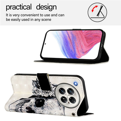 Infinix Zero 40 4G/5G Leather Flip Phone Case with 3D Painted Design, Card Holder, Wallet & Stand Function - Durable Protection & Easy Access