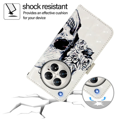 Infinix Zero 40 4G/5G Leather Flip Phone Case with 3D Painted Design, Card Holder, Wallet & Stand Function - Durable Protection & Easy Access