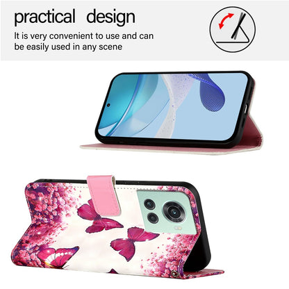 OnePlus Ace Leather Flip Phone Case with 3D Painted Design, Card Holder, Wallet & Stand Function - Durable Protection & Easy Access