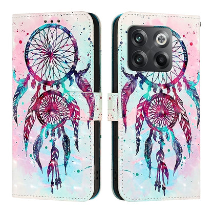 OnePlus Ace Pro Leather Flip Phone Case with 3D Painted Design, Card Holder, Wallet & Stand Function - Durable Protection & Easy Access