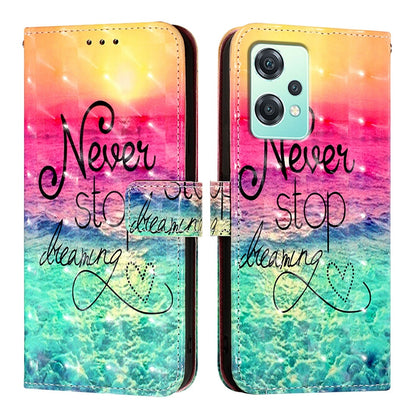 OnePlus Nord 2 Lite Leather Flip Phone Case with 3D Painted Design, Card Holder, Wallet & Stand Function - Durable Protection & Easy Access