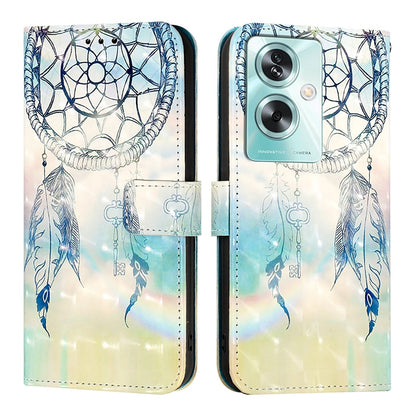 OnePlus Nord N30 SE Leather Flip Phone Case with 3D Painted Design, Card Holder, Wallet & Stand Function - Durable Protection & Easy Access