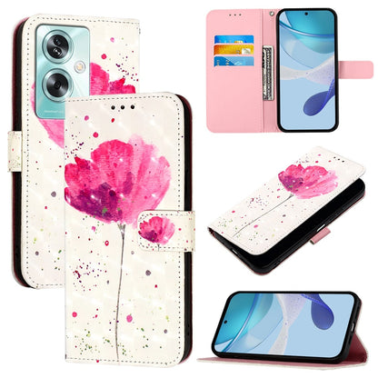 OnePlus Nord N30 SE Leather Flip Phone Case with 3D Painted Design, Card Holder, Wallet & Stand Function - Durable Protection & Easy Access