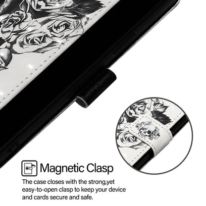 Honor 300 Pro Leather Flip Phone Case with 3D Painted Design, Card Holder, Wallet & Stand Function - Durable Protection & Easy Access