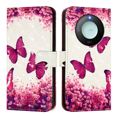 Honor X9C Smart 5G Leather Flip Phone Case with 3D Painted Design, Card Holder, Wallet & Stand Function - Durable Protection & Easy Access