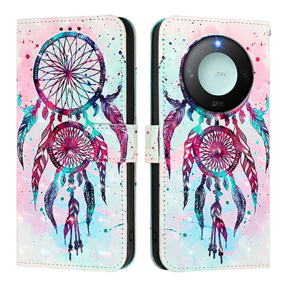 Honor X9C Smart 5G Leather Flip Phone Case with 3D Painted Design, Card Holder, Wallet & Stand Function - Durable Protection & Easy Access