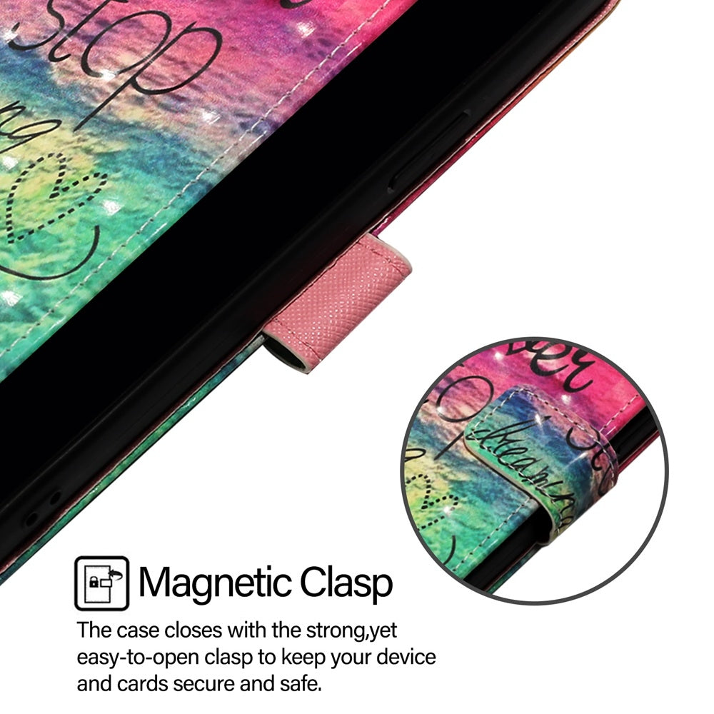 For Xiaomi 12 Lite Leather Flip Phone Case with 3D Painted Design, Card Holder, Wallet & Stand Function - Durable Protection & Easy Access