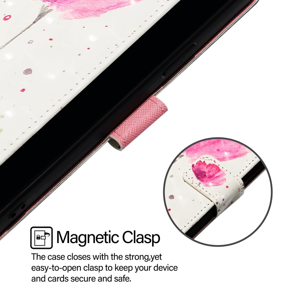 For Xiaomi 12 Lite Leather Flip Phone Case with 3D Painted Design, Card Holder, Wallet & Stand Function - Durable Protection & Easy Access