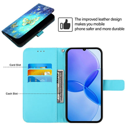 Xiaomi 13 Leather Flip Phone Case with 3D Painted Design, Card Holder, Wallet & Stand Function - Durable Protection & Easy Access