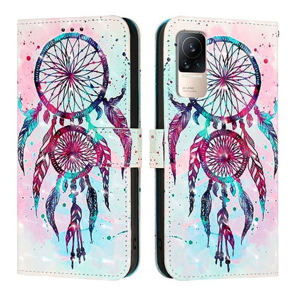 Xiaomi Civi 1S Leather Flip Phone Case with 3D Painted Design, Card Holder, Wallet & Stand Function - Durable Protection & Easy Access