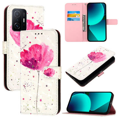 Xiaomi Mi 10T 5G Leather Flip Phone Case with 3D Painted Design, Card Holder, Wallet & Stand Function - Durable Protection & Easy Access