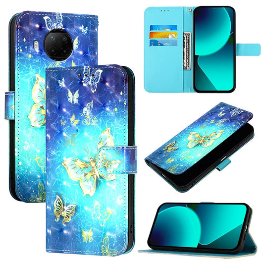 Xiaomi Mi 10T Lite 5G Leather Flip Phone Case with 3D Painted Design, Card Holder, Wallet & Stand Function - Durable Protection & Easy Access