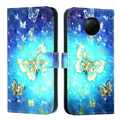 Xiaomi Mi 10T Lite 5G Leather Flip Phone Case with 3D Painted Design, Card Holder, Wallet & Stand Function - Durable Protection & Easy Access