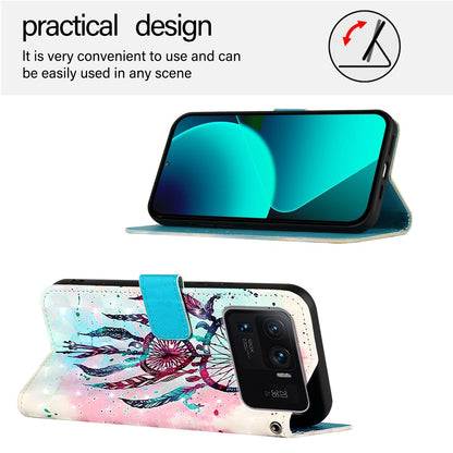 Xiaomi Mi 11 Ultra Leather Flip Phone Case with 3D Painted Design, Card Holder, Wallet & Stand Function - Durable Protection & Easy Access