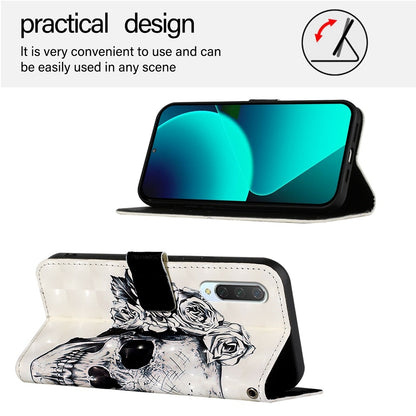 Xiaomi Mi CC9 Leather Flip Phone Case with 3D Painted Design, Card Holder, Wallet & Stand Function - Durable Protection & Easy Access