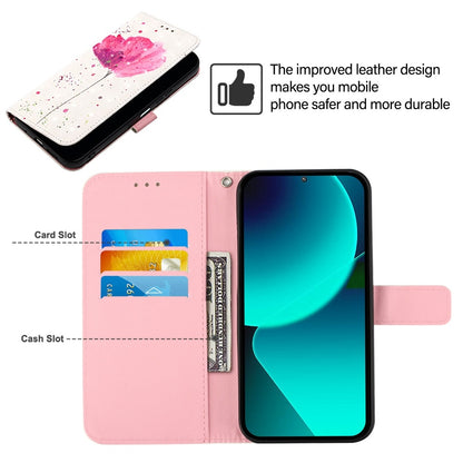Xiaomi Poco X6 Neo Global Leather Flip Phone Case with 3D Painted Design, Card Holder, Wallet & Stand Function - Durable Protection & Easy Access