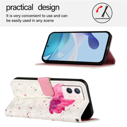 For vivo Y75 4G Leather Flip Phone Case with 3D Painted Design, Card Holder, Wallet & Stand Function - Durable Protection & Easy Access