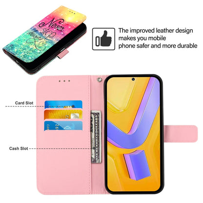 For vivo Z5i Leather Flip Phone Case with 3D Painted Design, Card Holder, Wallet & Stand Function - Durable Protection & Easy Access