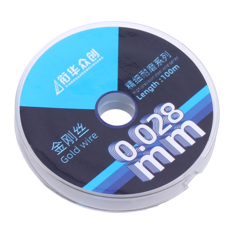 0.028mm x 100m Diamond Wire for Curved LCD Screen Separation - Efficient, Durable, Multi-functional Tool