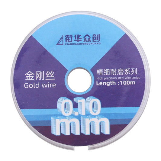 0.1mm x 100m Diamond Wire for Efficient LCD Screen Separation and Repair - Durable & Wear-Resistant Tool