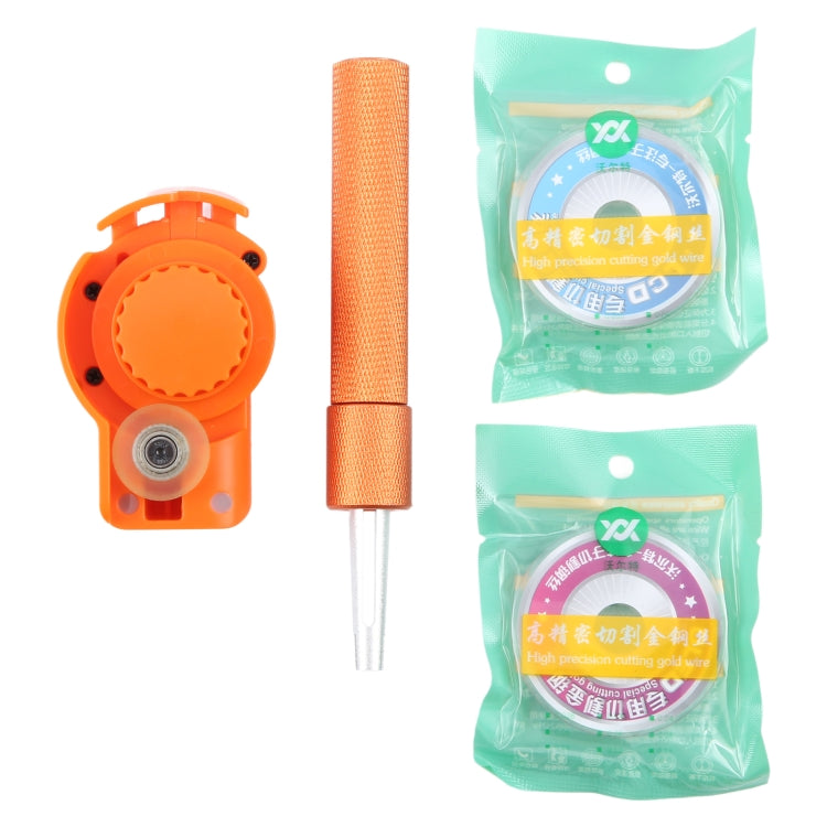 Ergonomic Diamond Wire Cutting Handle Controller Set for Mobile Phone Repair - Compact & Reliable