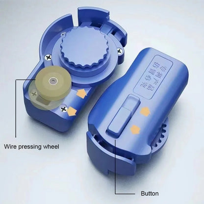 Ergonomic Diamond Wire Cutting Handle Controller Set for Mobile Phone Repair - Compact & Reliable