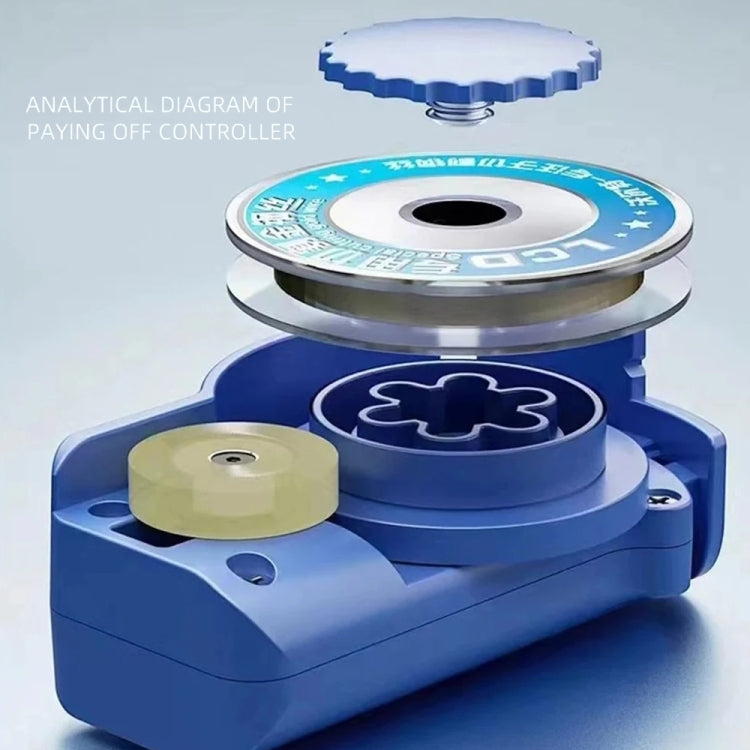 Ergonomic Diamond Wire Cutting Handle Controller Set for Mobile Phone Repair - Compact & Reliable