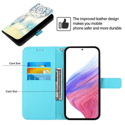 For Wiko T20 Leather Flip Phone Case with 3D Painted Design, Card Holder, Wallet & Stand Function - Durable Protection & Easy Access