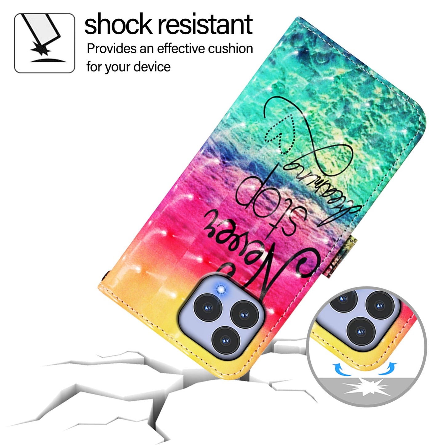 For Wiko T60 Leather Flip Phone Case with 3D Painted Design, Card Holder, Wallet & Stand Function - Durable Protection & Easy Access