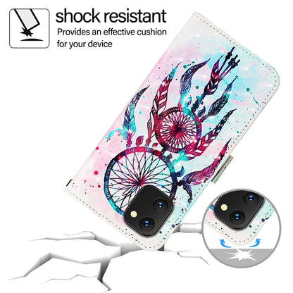 UMIDIGI Power 7S Leather Flip Phone Case with 3D Painted Design, Card Holder, Wallet & Stand Function - Durable Protection & Easy Access