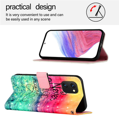 UMIDIGI Power 7S Leather Flip Phone Case with 3D Painted Design, Card Holder, Wallet & Stand Function - Durable Protection & Easy Access