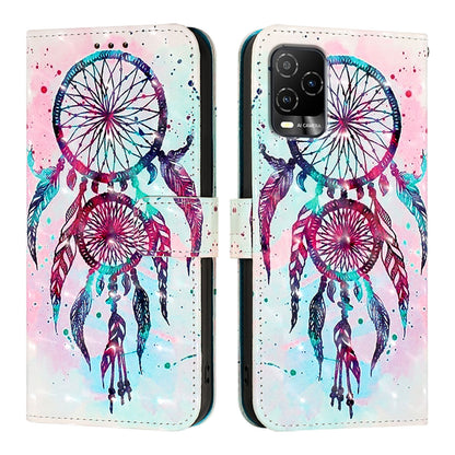 BLU View 5 Pro Leather Flip Phone Case with 3D Painted Design, Card Holder, Wallet & Stand Function - Durable Protection & Easy Access