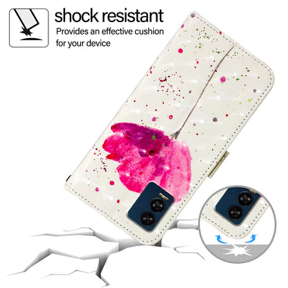 BLU View Speed 5G Leather Flip Phone Case with 3D Painted Design, Card Holder, Wallet & Stand Function - Durable Protection & Easy Access