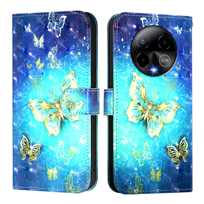 BLU Bold K50 Leather Flip Phone Case with 3D Painted Design, Card Holder, Wallet & Stand Function - Durable Protection & Easy Access