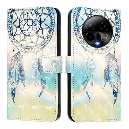 BLU Bold K50 Leather Flip Phone Case with 3D Painted Design, Card Holder, Wallet & Stand Function - Durable Protection & Easy Access