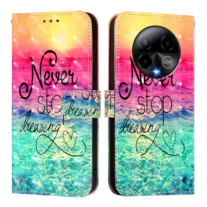BLU Bold K50 Leather Flip Phone Case with 3D Painted Design, Card Holder, Wallet & Stand Function - Durable Protection & Easy Access