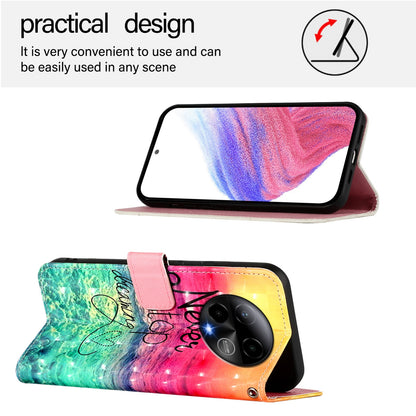 BLU Bold K50 Leather Flip Phone Case with 3D Painted Design, Card Holder, Wallet & Stand Function - Durable Protection & Easy Access