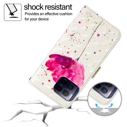 T-Mobile REVVL 7 Pro Leather Flip Phone Case with 3D Painted Design, Card Holder, Wallet & Stand Function - Durable Protection & Easy Access