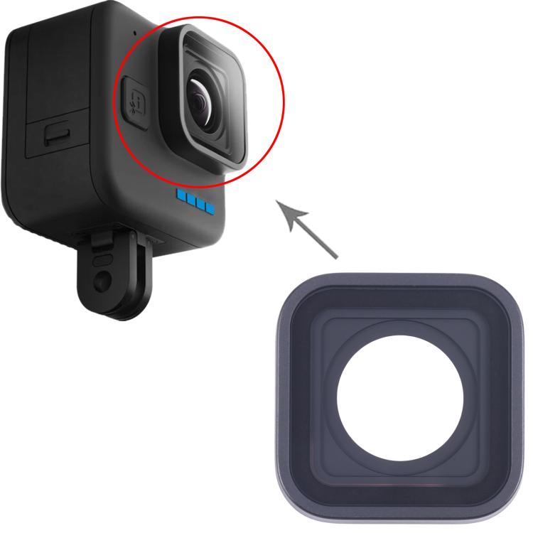 GoPro Hero 13 Black Camera Lens Cover Replacement - Compatible, Professional Installation Recommended