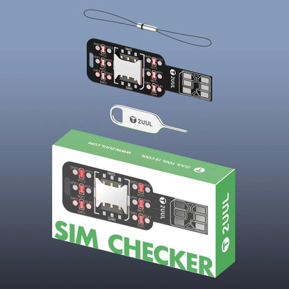 2UUL SM01 Dual SIM Checker Card Testing Board - Quick, User-Friendly SIM Functionality & Signal Strength Tester