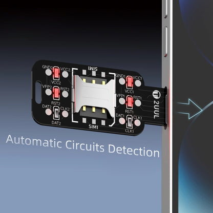 2UUL SM01 Dual SIM Checker Card Testing Board - Quick, User-Friendly SIM Functionality & Signal Strength Tester