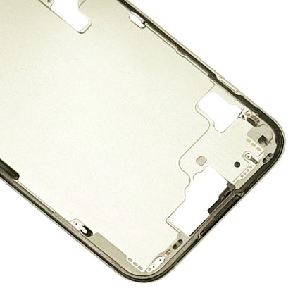 iPhone 15 Replacement Middle Frame Bezel Plate with Side Keys & Card Tray (CE EU Version, Yellow)