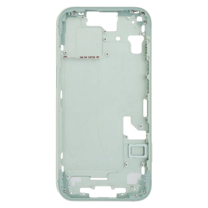 iPhone 15 Green Middle Frame Bezel Plate with Side Keys & Card Tray Replacement (CE EU Version)